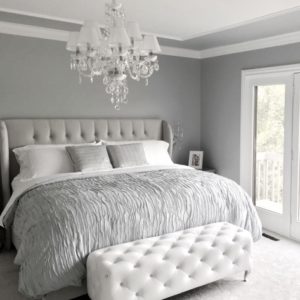 Bedroom Decor Gray Walls
