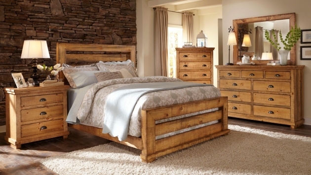 Wonderful Bedroom Pine Furniture Photo