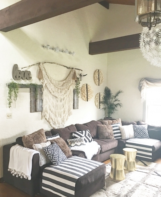 Wonderful Boho Living Room Decor Picture