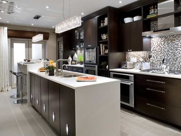 Wonderful Contemporary Kitchen Interior Design Picture