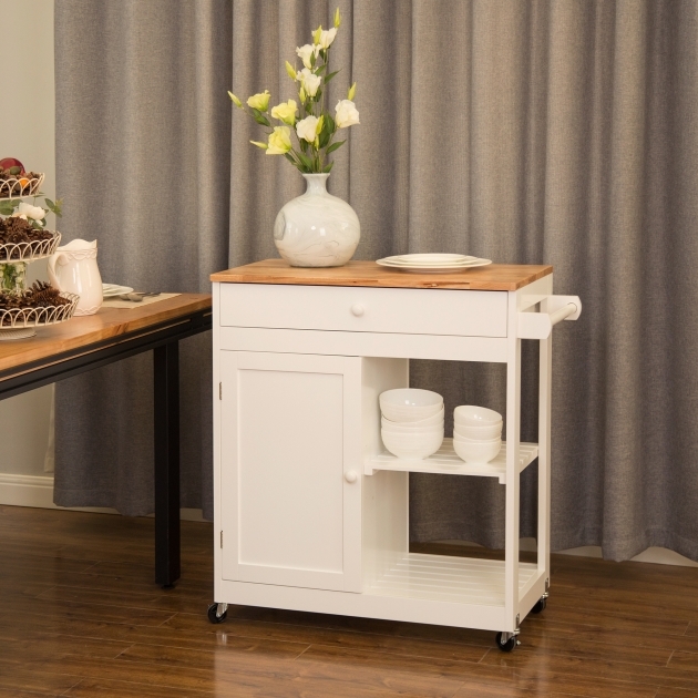 Wonderful Kitchen Storage Table Photo