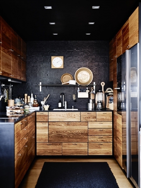 Wonderful Kitchen Wood Interior Picture