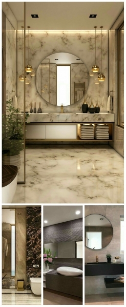 Wonderful Luxury Bathroom Decor Photo