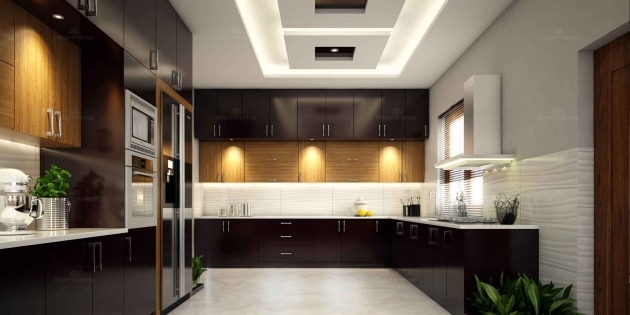 Wonderful Modular Kitchen Interior Design Images Pic