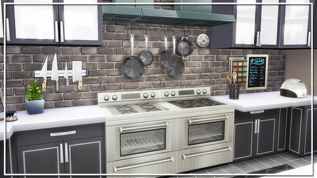 Wonderful Sims 4 Kitchen Modern Photo