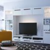 White High Gloss Living Room Furniture Ikea