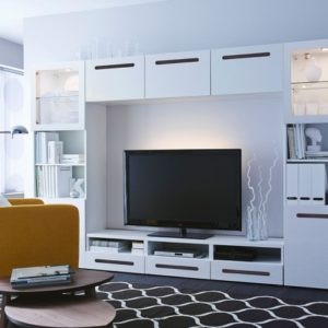 White High Gloss Living Room Furniture Ikea